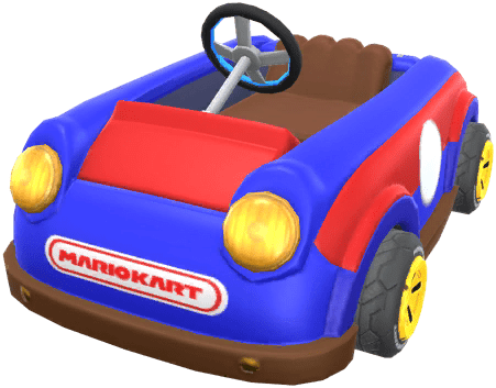 Red Kiddie Kart