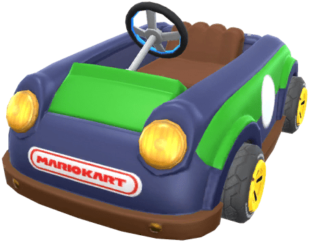 Green Kiddie Kart