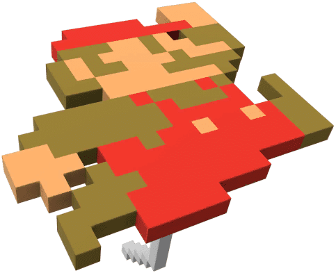 8-Bit Jumping Mario